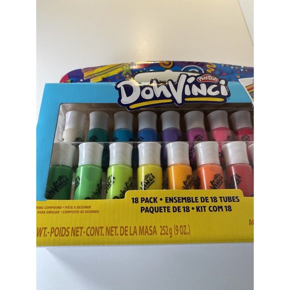 Play-Dod Doh Vinci Refill Set, NWB, Pack of 18, Replacement Drawing Compounds Fo - Picture 7 of 8